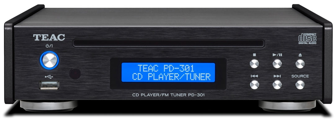 TEAC PD-301DAB-X/B, DAB+/FM ja CD Soitin (Musta)