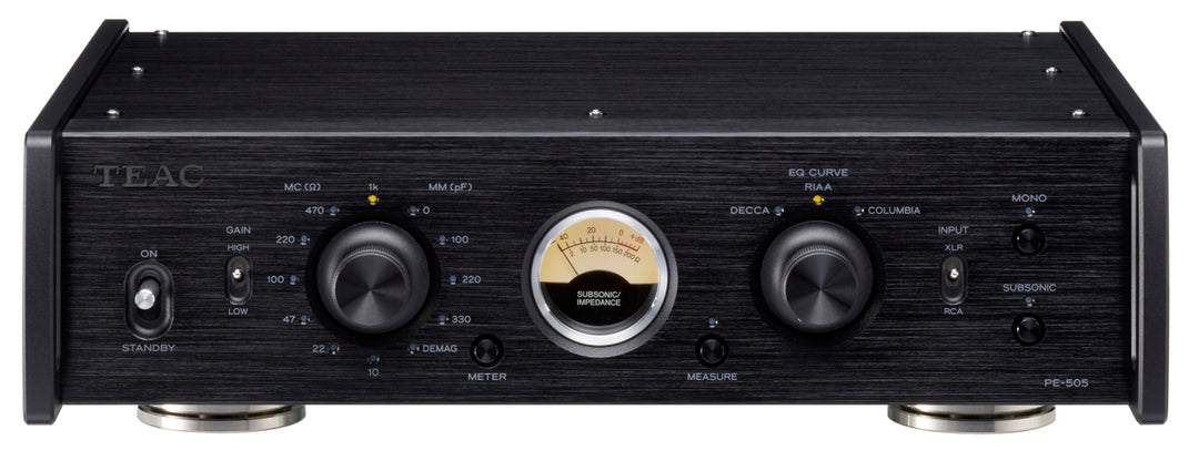 TEAC PE-505 Phono Esivahvistin (Musta)