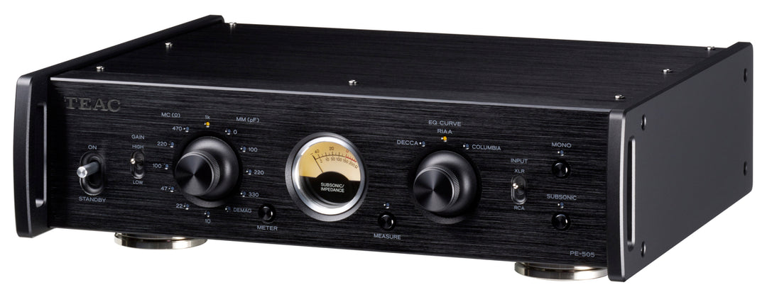 TEAC PE-505 Phono Esivahvistin (Musta)