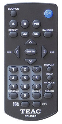 TEAC PD-301DAB-X/B, DAB+/FM- ja CD-soitin (musta)