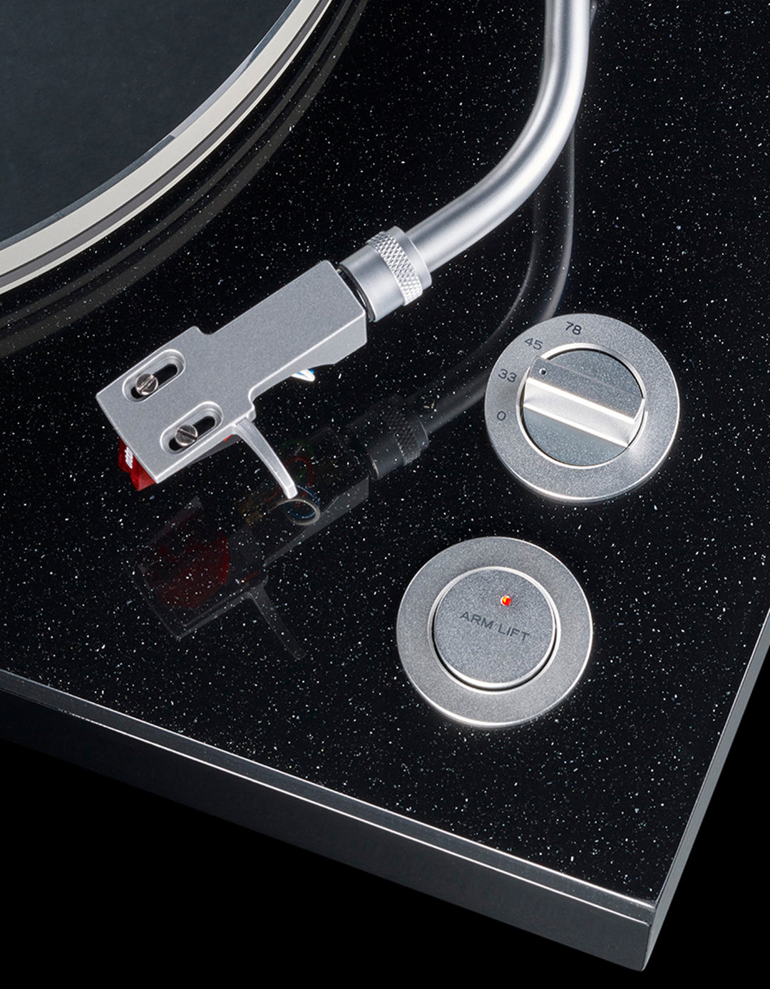 TEAC TN-5BB Levysoitin (Musta)