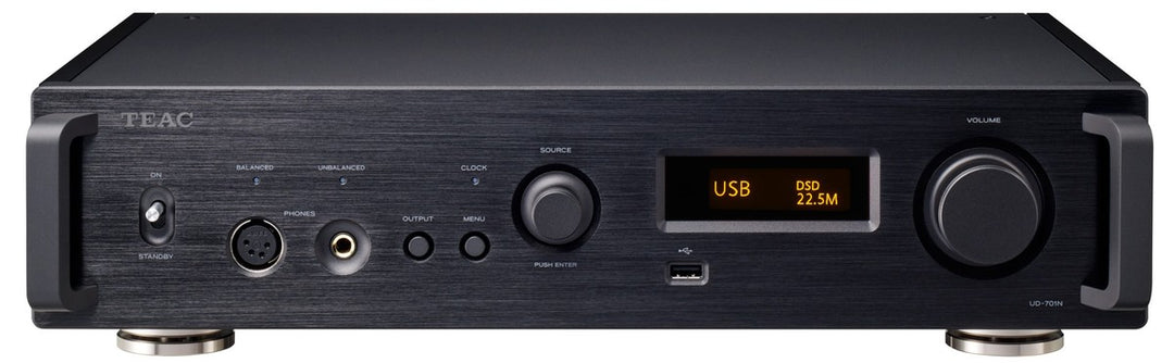 TEAC UD-701N Verkkodac Esivahvistin (Musta)