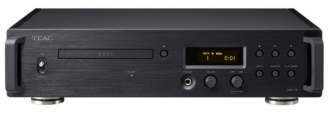 TEAC VRDS-701 CD-soitin (Musta)