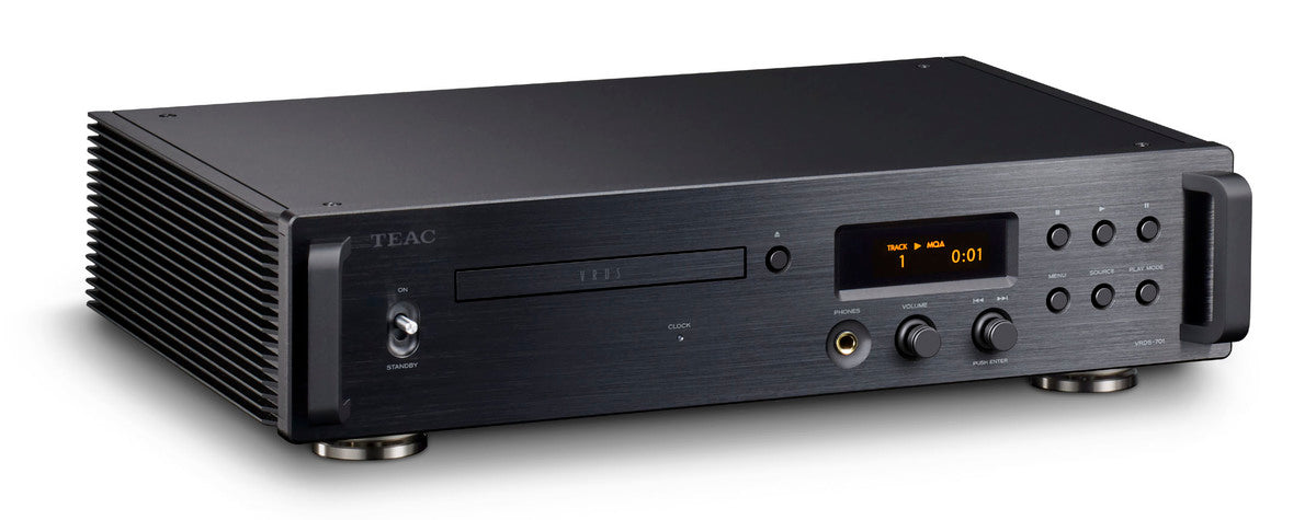 TEAC VRDS-701 CD-soitin (musta)