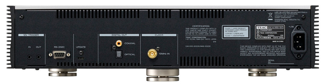 TEAC VRDS-701T CD-soitin (Hopea)