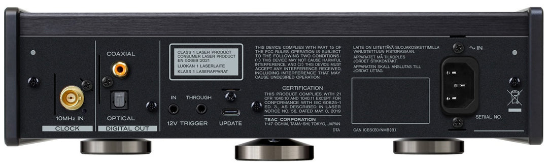 TEAC PD-507T CD-transportti Black