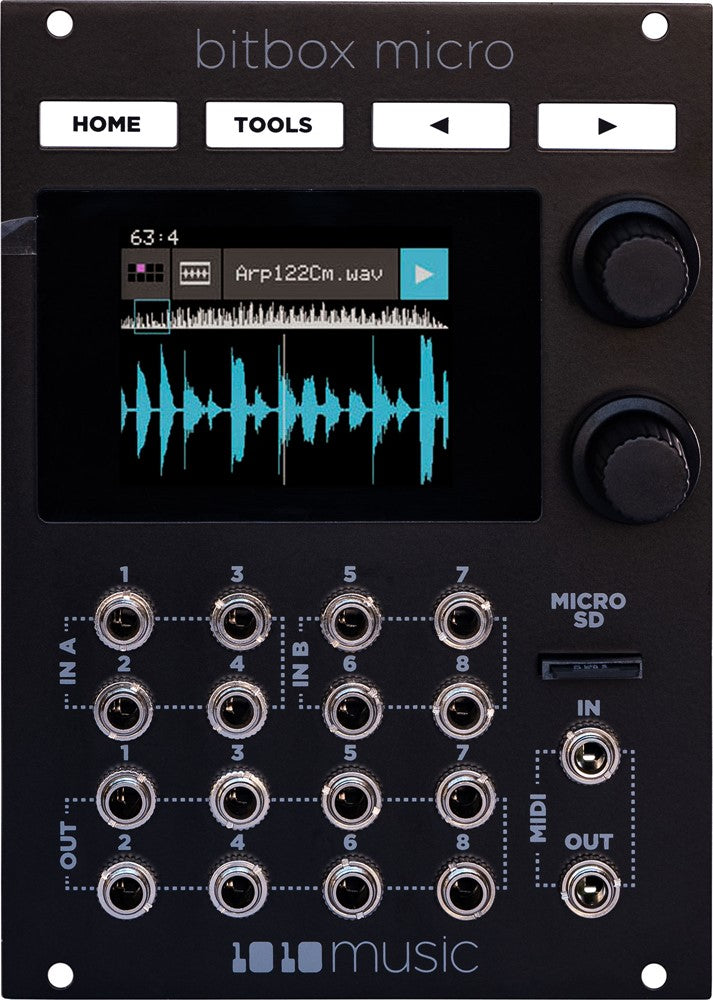 1010music Bitbox Micro Black -versio
