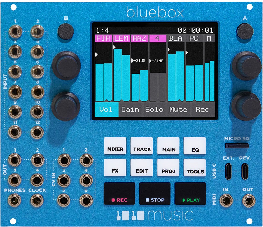 1010music Bluebox Eurorack-versio