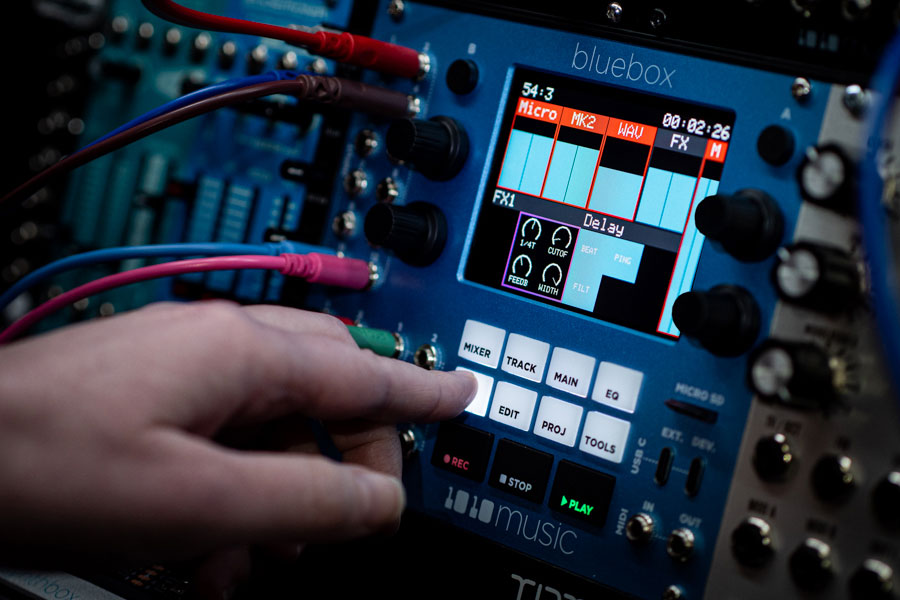 1010music Bluebox Eurorack-versio