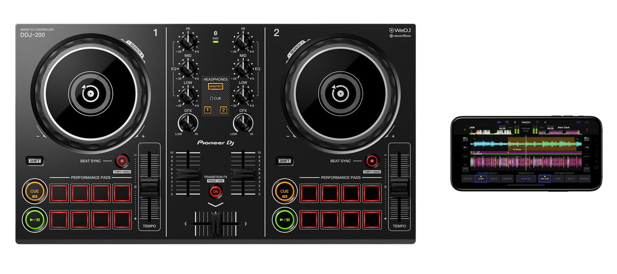 Pioneer DJ DDJ-200 DJ Ohjain