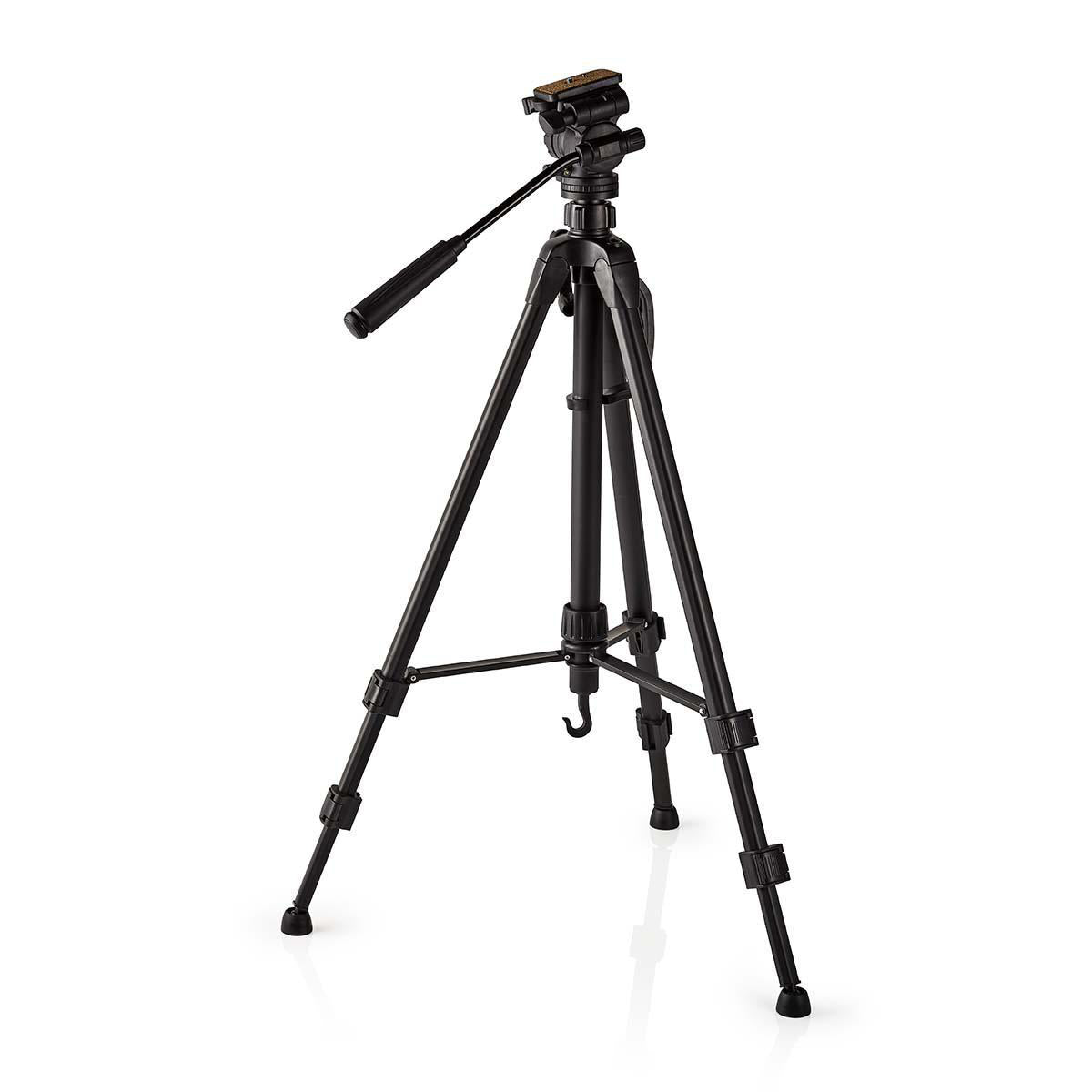 Tripod - Pan ja Tilt 165 cm, musta