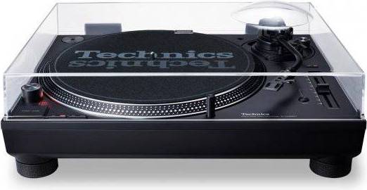 Technics SL-1210 MK7 levysoitin (musta)