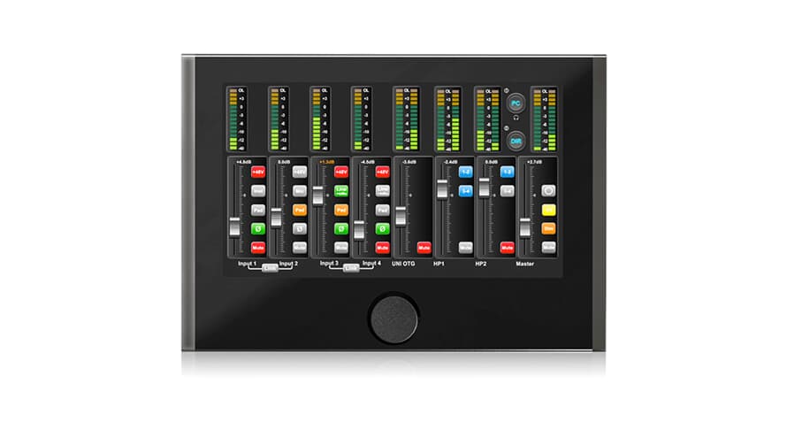 iCon Touch 8 USB-äänikortti kosketusnäytöllä, 12x12