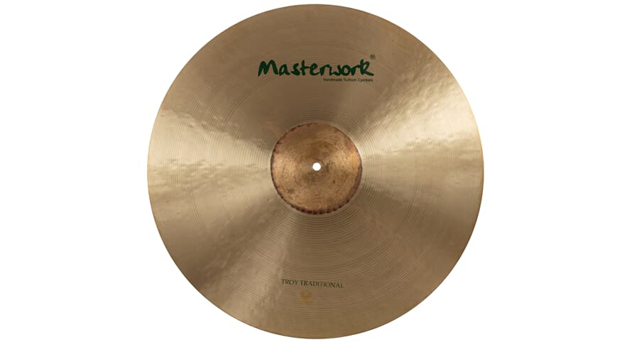 Masterwork Troy Traditional 22" Ride-symbaalit