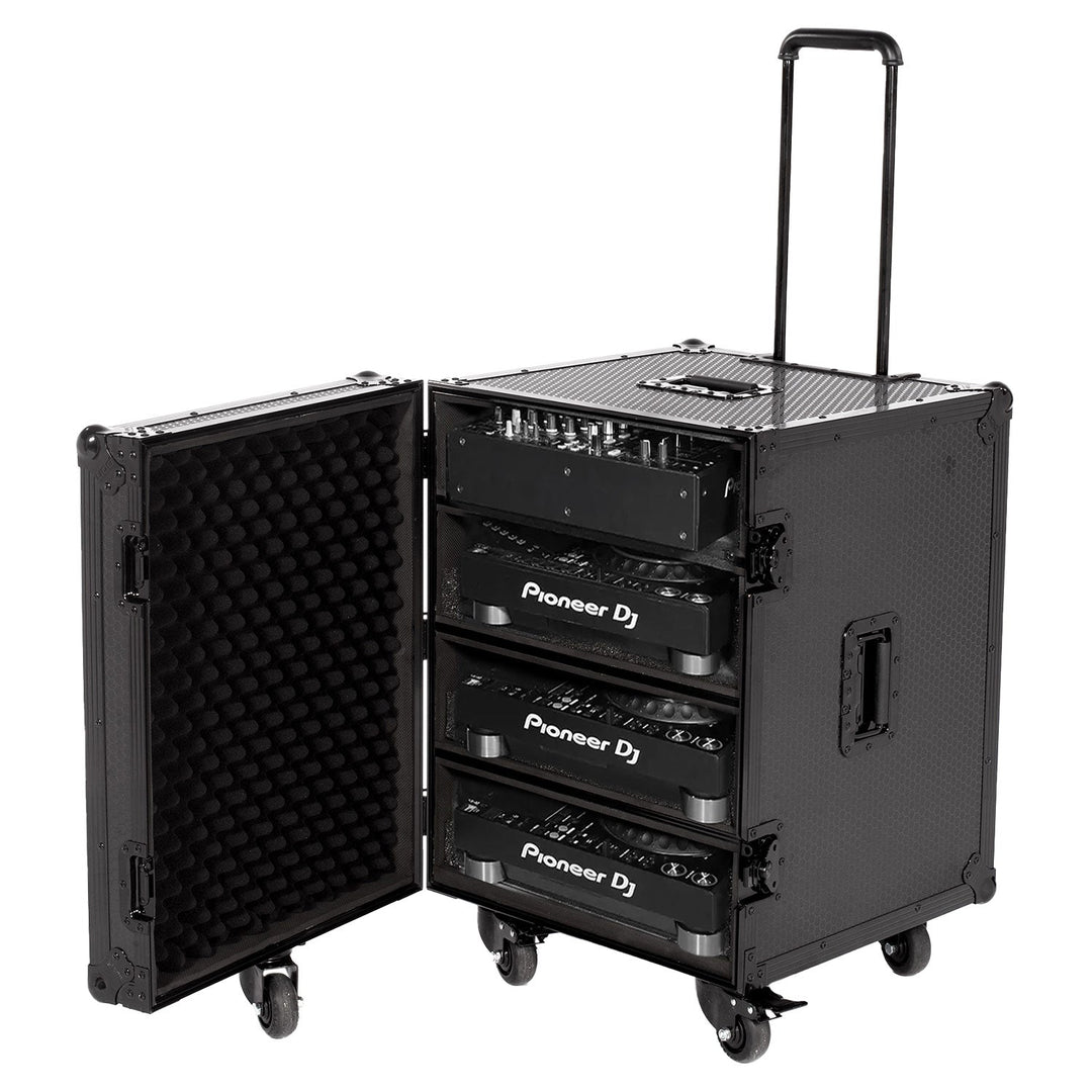UDG Ultimate kuljetus case 4 CDJ/MIXER musta Plus (T&SW)