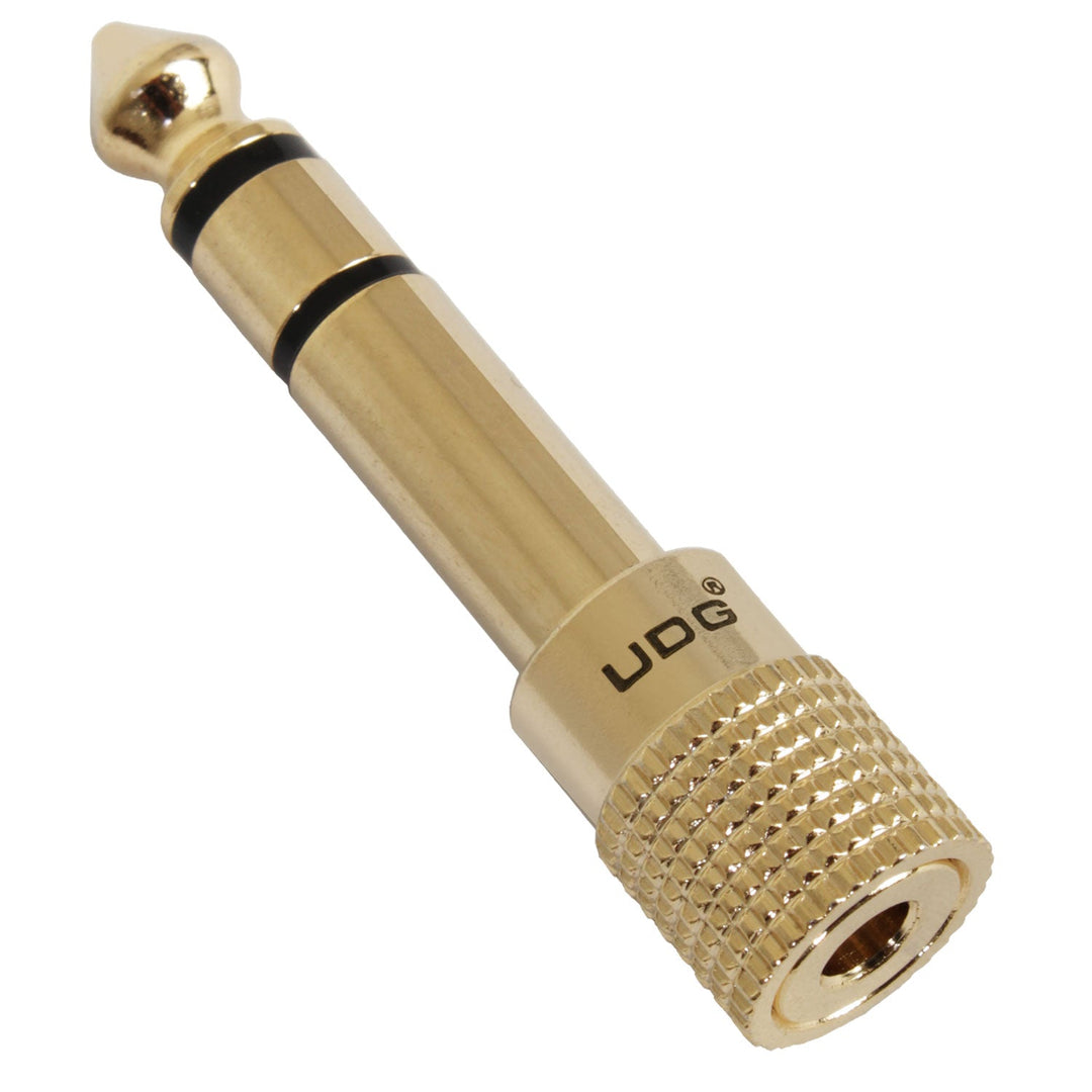 UDG Ultimate kuulokeliitännän adapteripistoke 3.5mm (1/8”) – 6.35mm (1/4”)