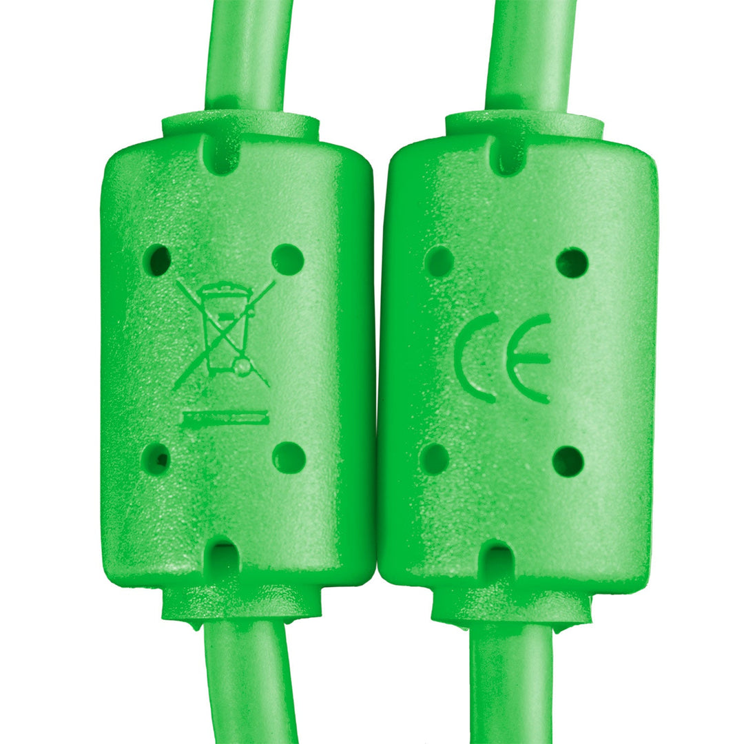 UDG Ultimate Audio-kaapeli USB 2.0 C-B vihreä suora 1,5 m