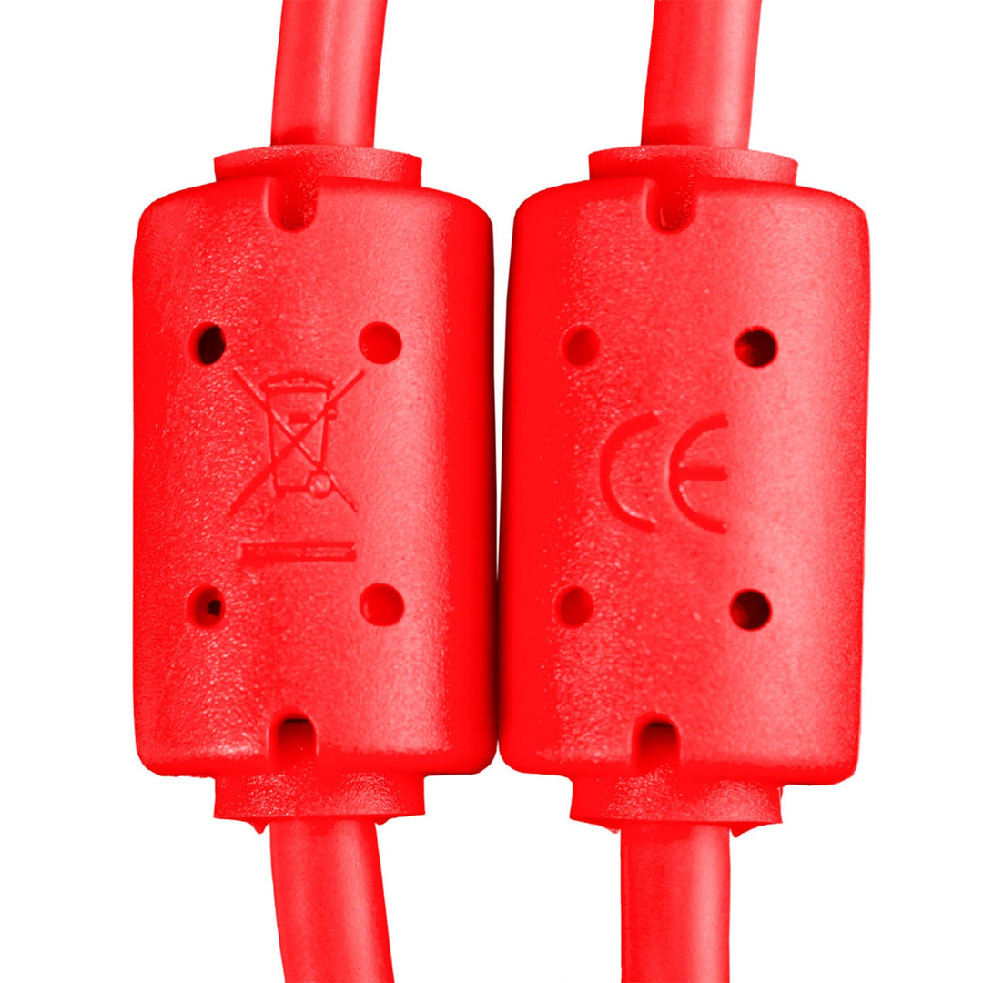 UDG Ultimate Audio-kaapeli USB 2.0 C-B punainen suora 1,5 m