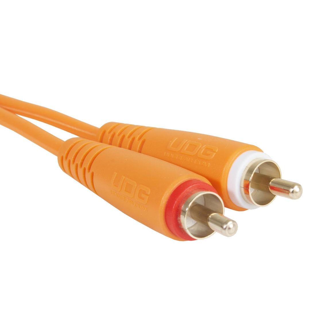 UDG Ultimate Audio-kaapeli Set RCA - RCA oranssi suora 1,5 m