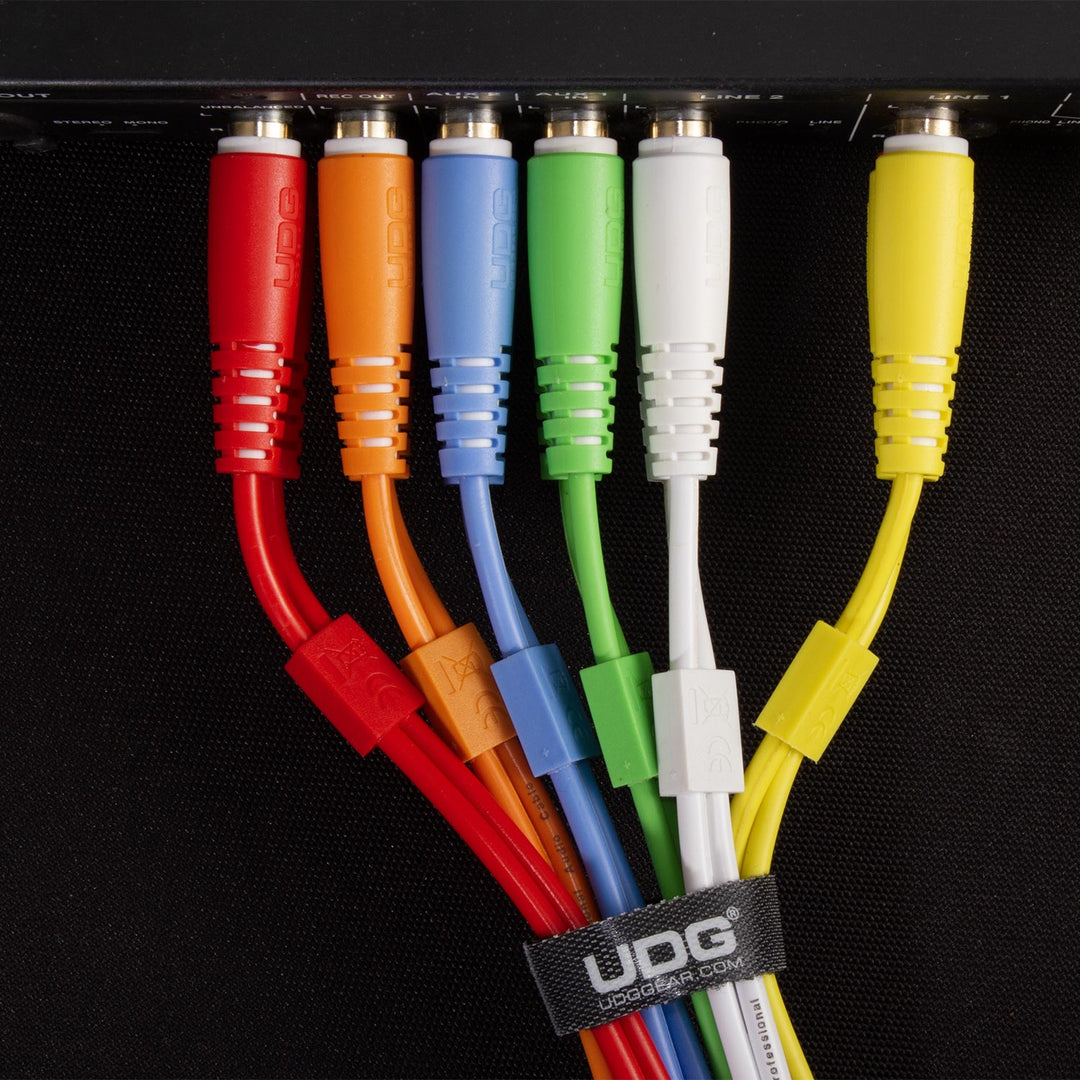 UDG Ultimate Audio-kaapeli Set RCA - RCA sininen suora 3 m