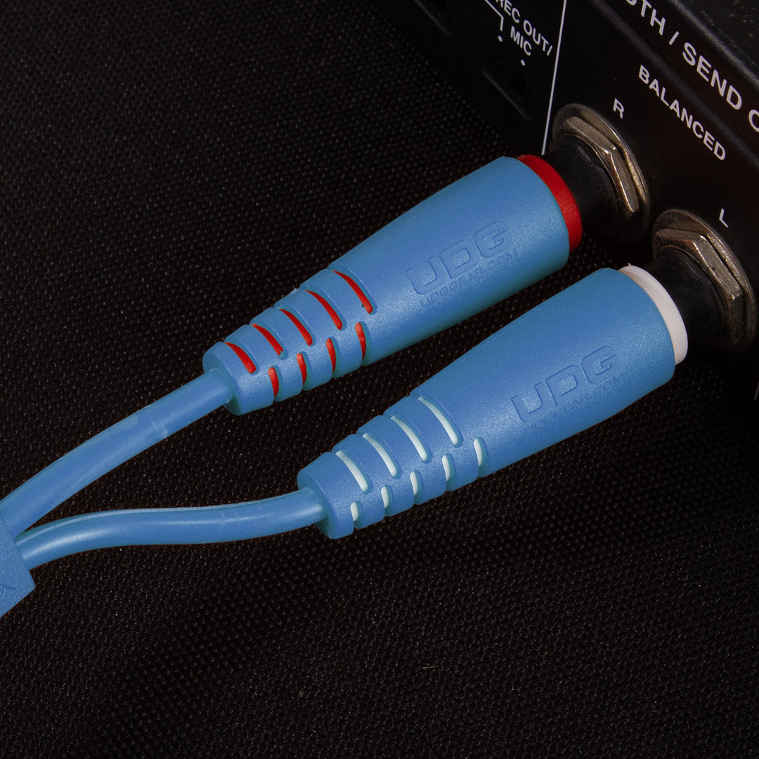 UDG Ultimate Audio Cable set 1/4'' Jack-1/4'' Jack Sininen Straight 3m