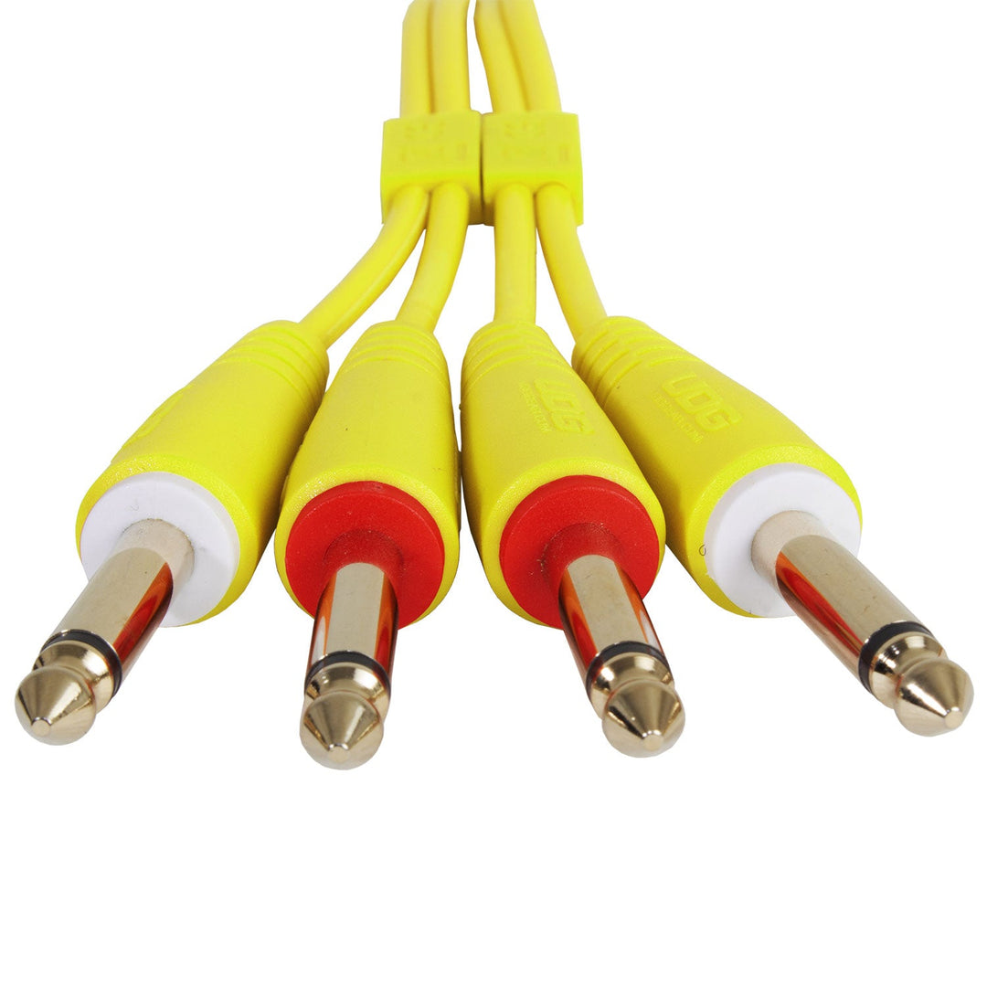 UDG Ultimate Audio Cable set 1/4'' Jack-1/4'' Jack Keltainen Straight 3m