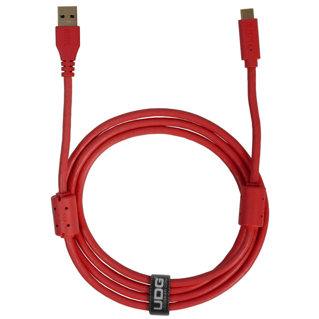 UDG Ultimate Kaapeli USB 3.2 C-A Punainen Suora 1,5m