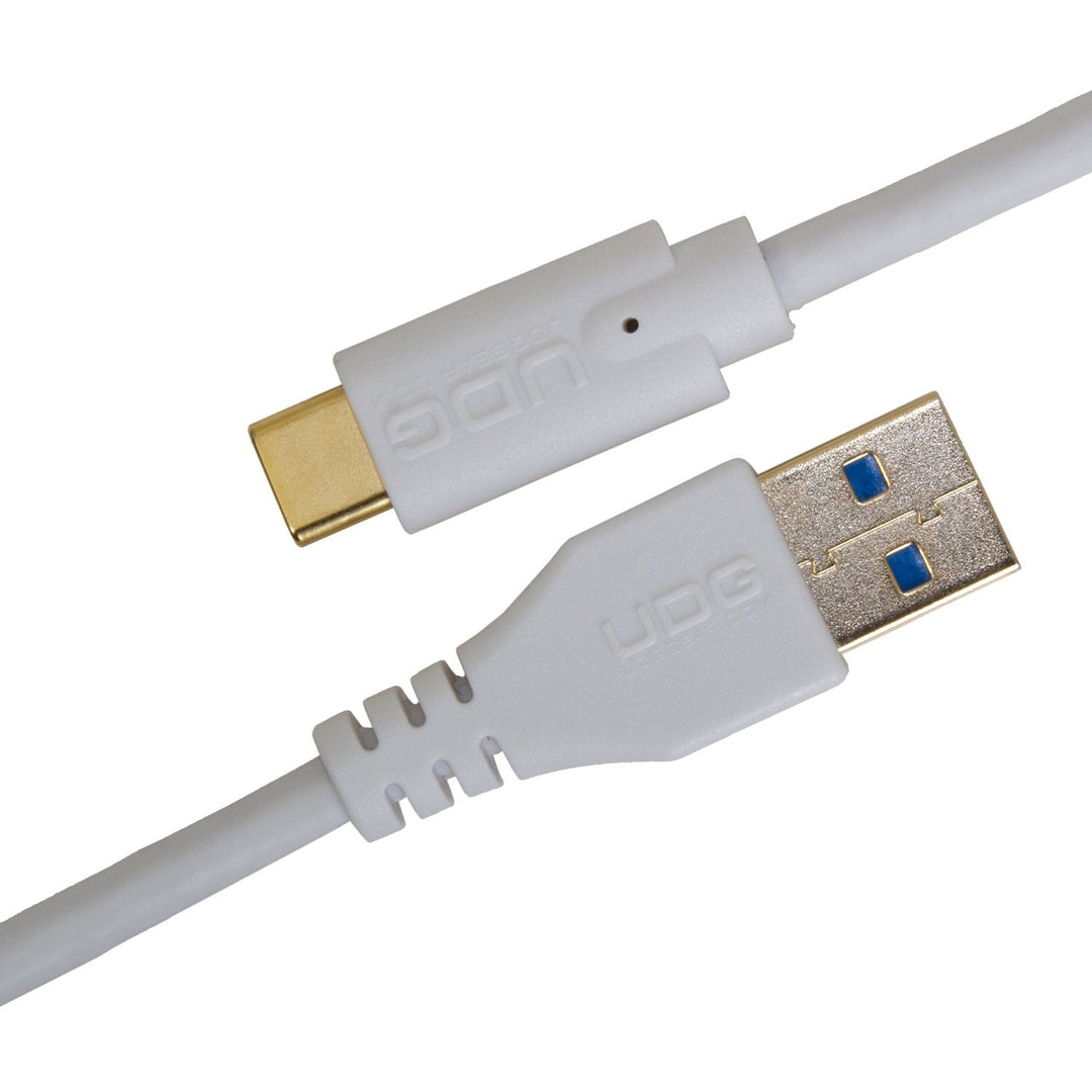 UDG Ultimate Kaapeli USB 3.2 C-A Valkoinen Suora 1,5m