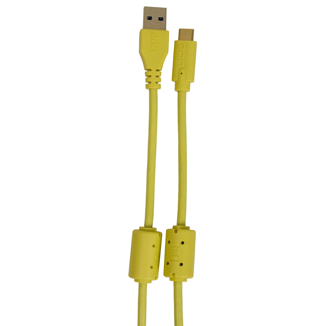 UDG Ultimate Kaapeli USB 3.2 C-A Keltainen Suora 1,5m