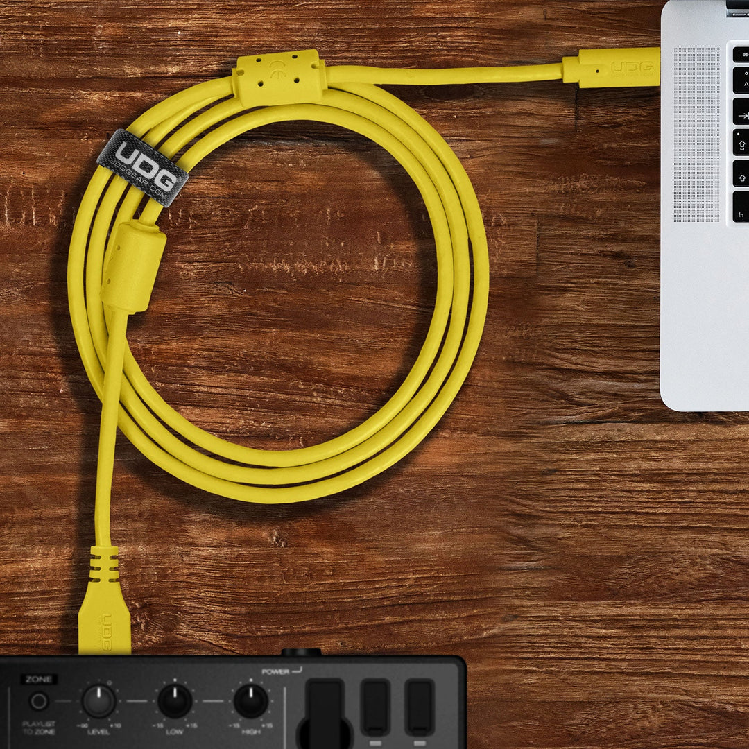 UDG Ultimate Kaapeli USB 3.2 C-A Keltainen Suora 1,5m