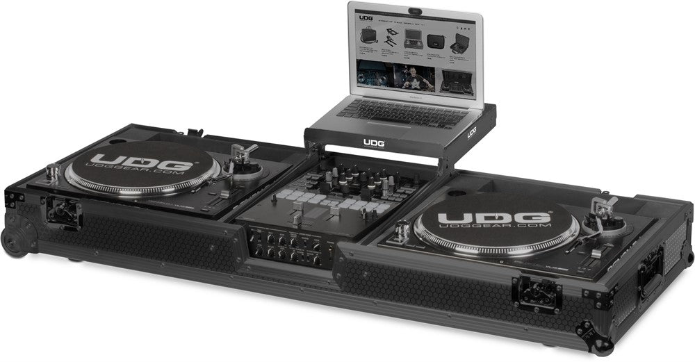 UDG Ultimate kuljetus case set PLX9/SL1200 Musta MK2 Plus (L&W)