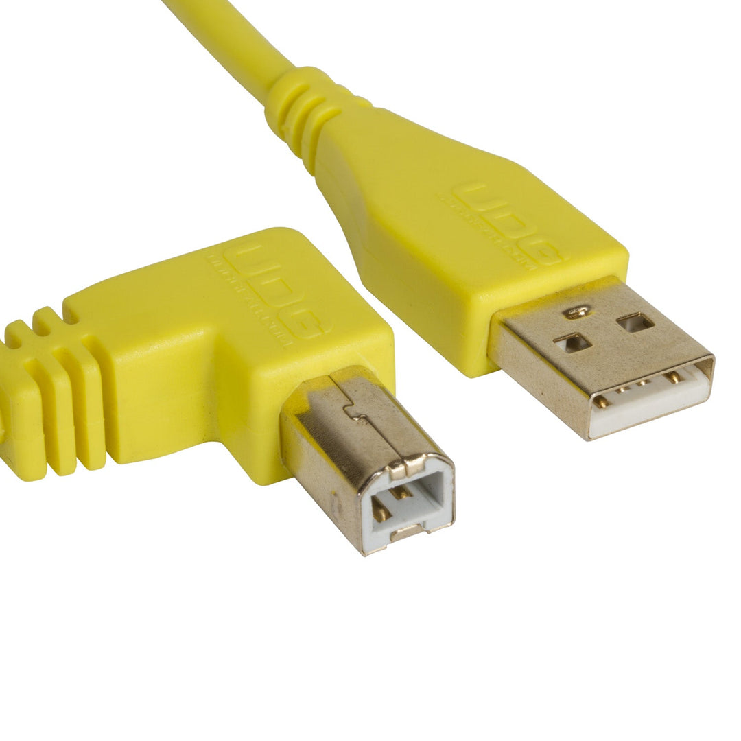 UDG Ultimate Audio Kaapeli USB 2.0 A-B Keltainen Vino 2m