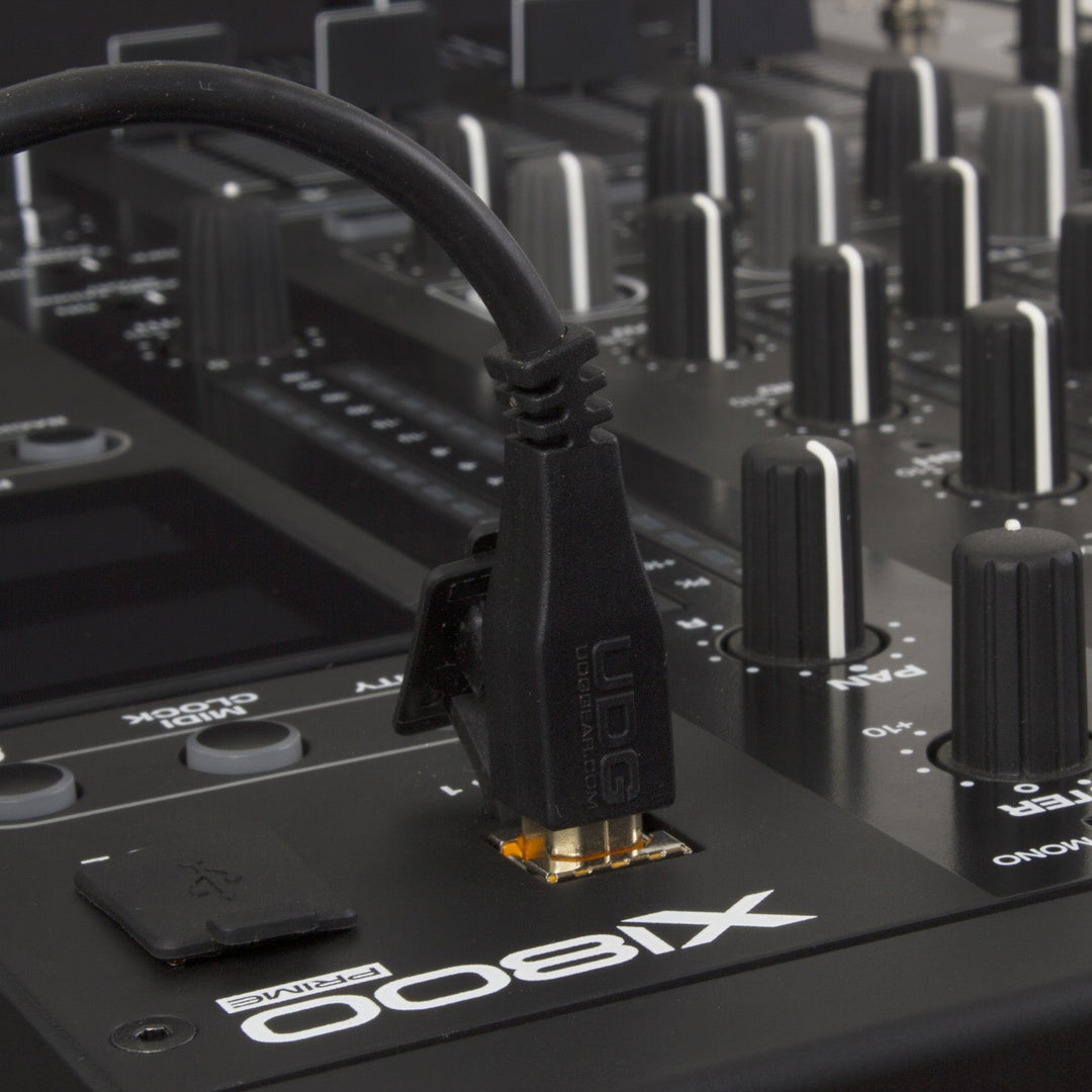 UDG Ultimate audio-kaapeli USB 2.0 A-B musta suora 2m
