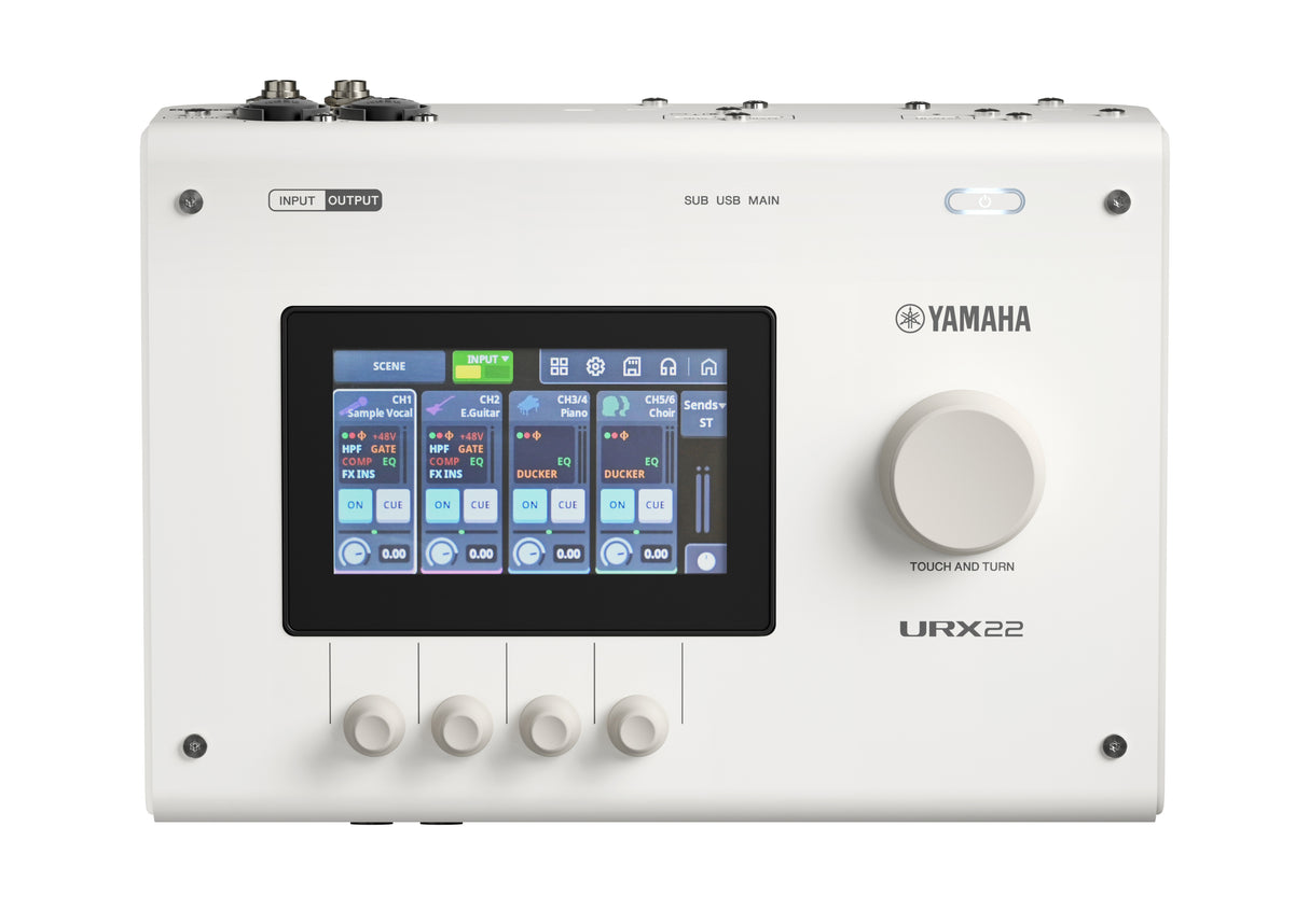 Yamaha URX22 USB-C Audio Interface (Hvid)