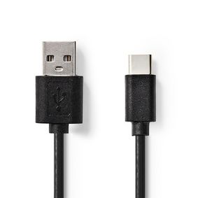 USB-C til USB-A Kaapeli (2m)