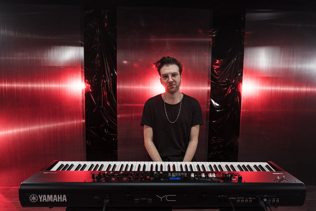 Yamaha YC88 Digital Stage Kosketinsoittimet (Luonnonpuu)