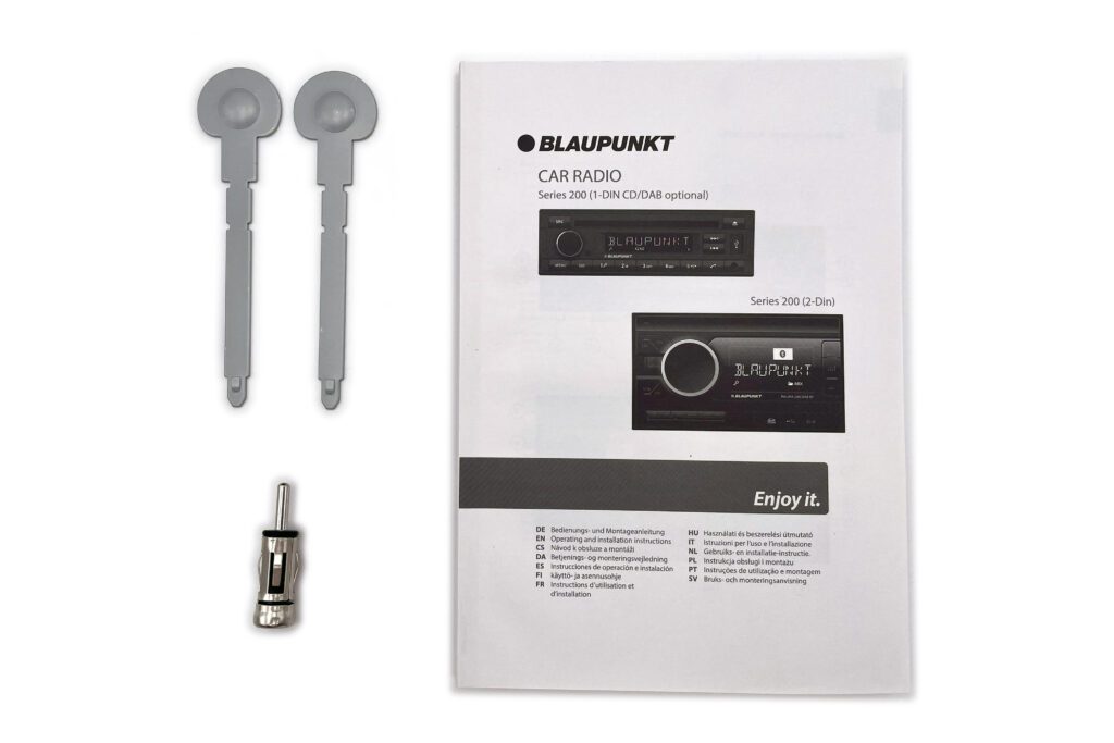 Blaupunkt Valencia 200 DAB BT -autoradio, jossa on DAB+ ja Bluetooth