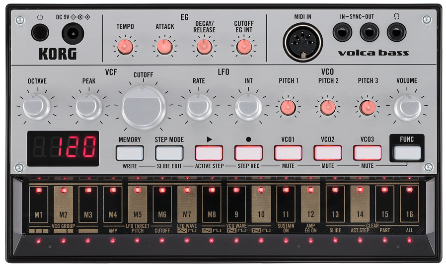 Korg Volca Bass Analoginen bassokone