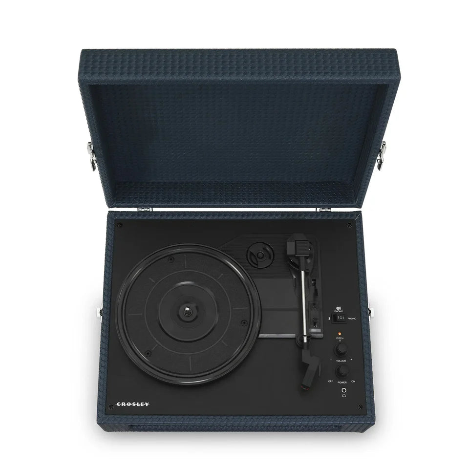 Crosley Voyager levysoitin Kaksisuuntainen Bluetooth (Navy Blue)
