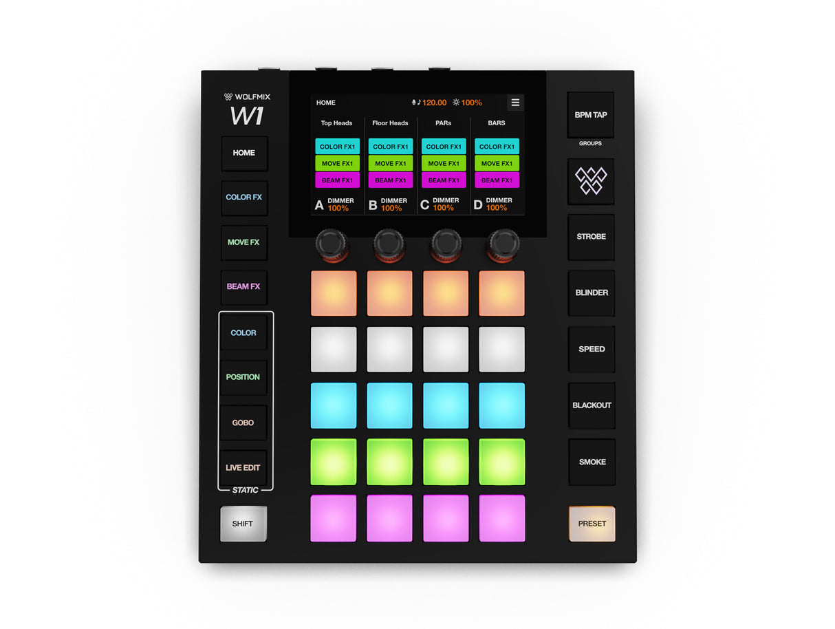 Wolfmix W1-MK3 DMX Lysmixer
