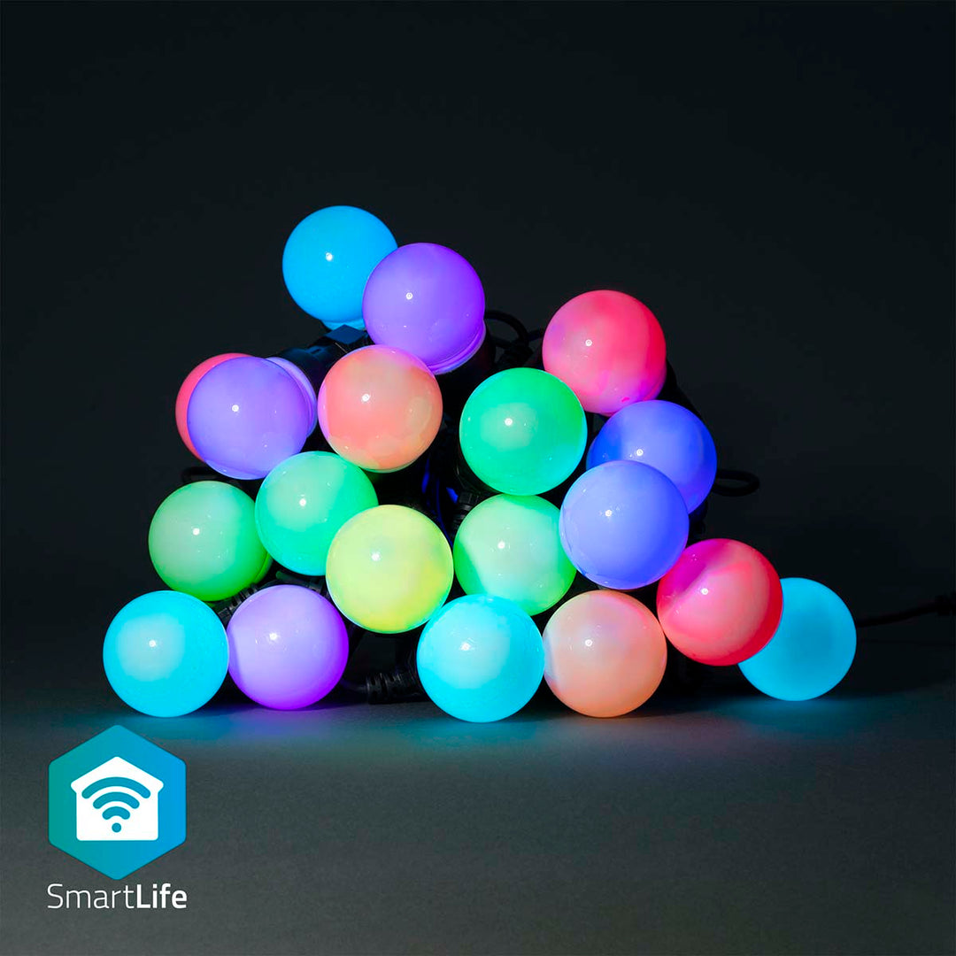 SmartLife Koristeellinen Valoketju 20 LED Lamppua