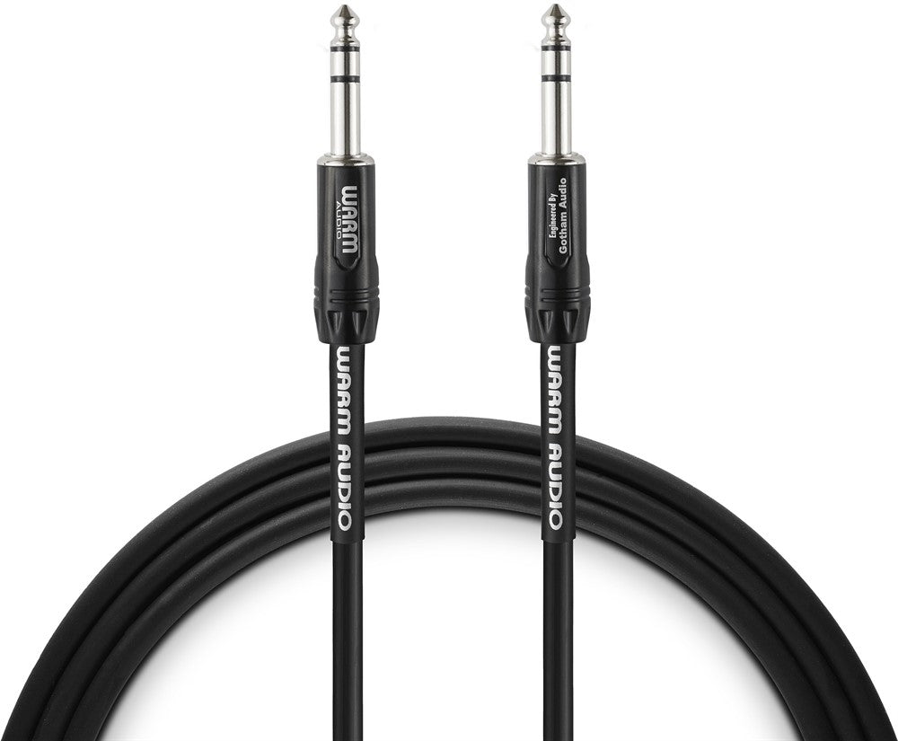 Warm Audio instrumenttikaapeli Pro Series TRS-TRS 3m