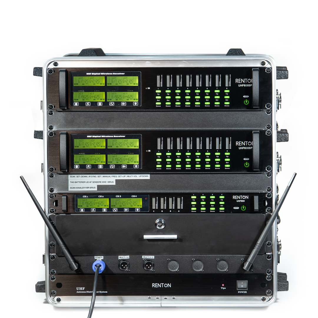 Renton Rack Langaton Järjestelmä (20 Headset)