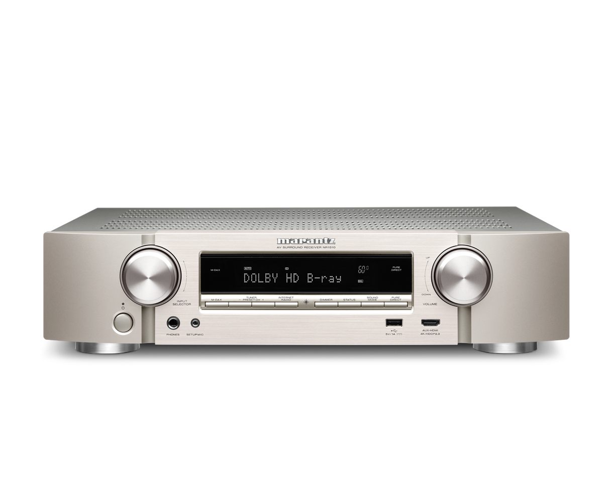 Marantz NR1510/N1SG 5.2 Surround-vastaanotin, hopea