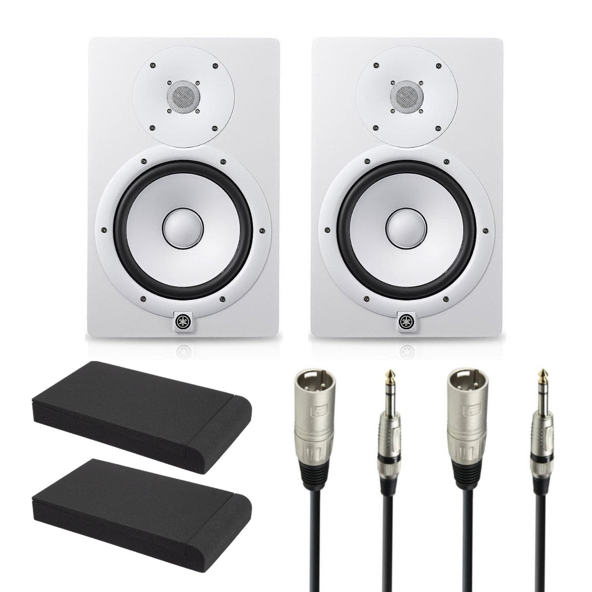 Yamaha HS7 - Studiomonitori Startpakka (Hvid)