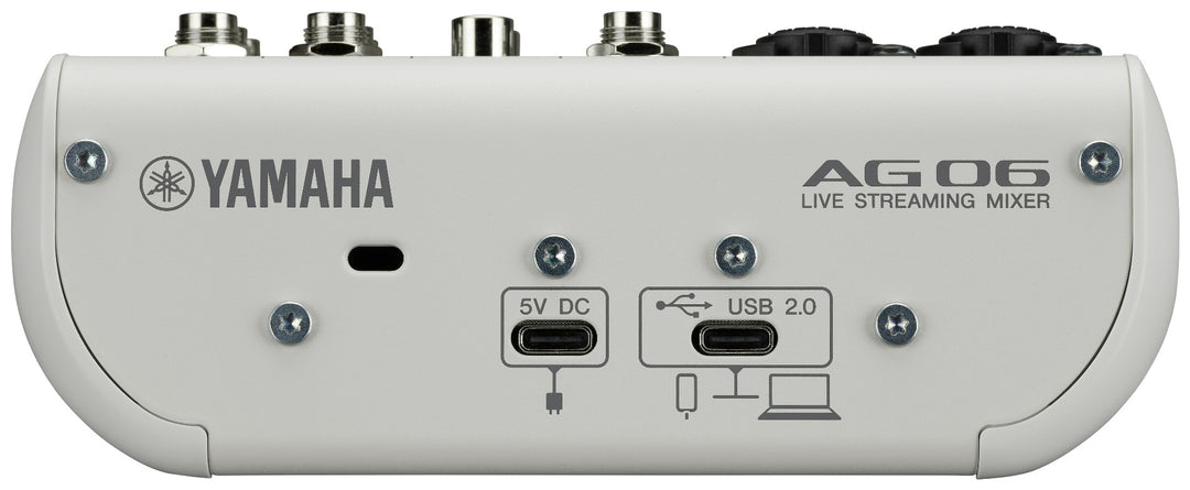 Yamaha AG06 MkII - Live Streaming -mikseri (Valkoinen)