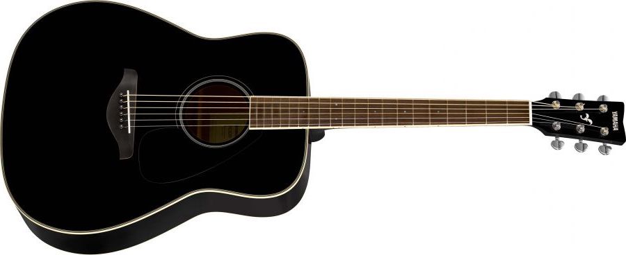 Yamaha FG820 BLII Western kitara (musta)