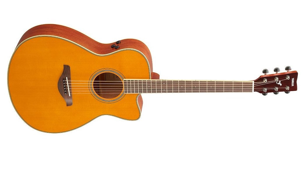 Yamaha FSC TransAcoustic Western kitara (Vintage)
