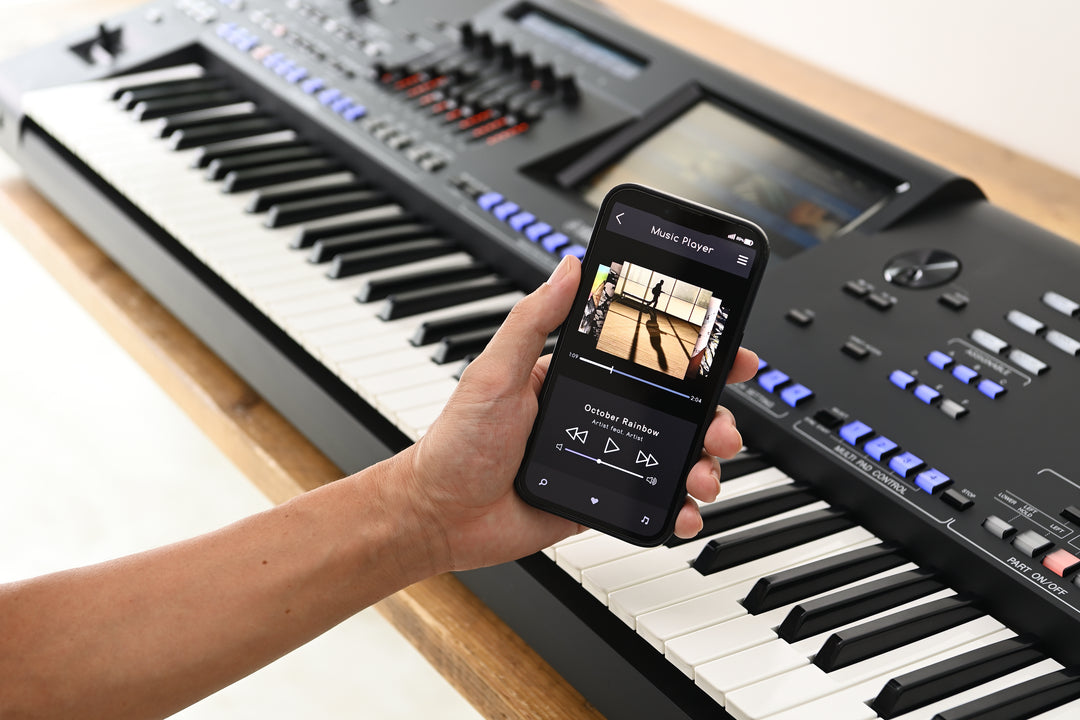 Yamaha Genos 2 keyboard/kaiutinpaketti