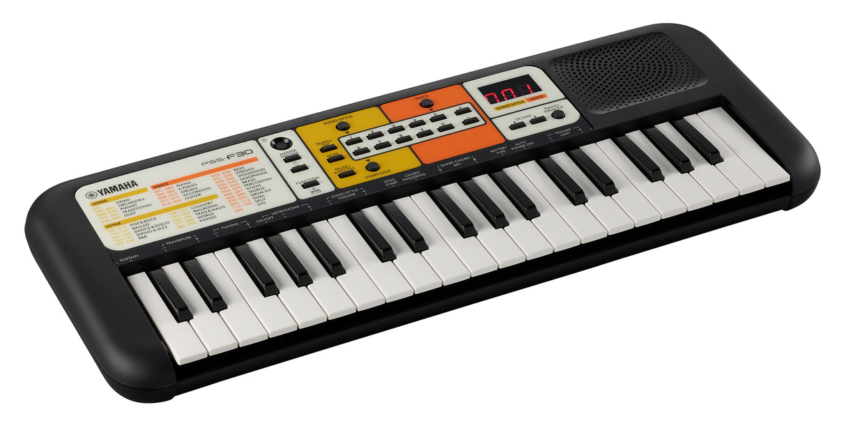 Yamaha PSS-F30 Lapsi Keyboard (musta)